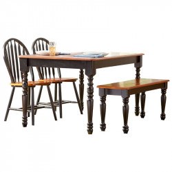 Wooden Dining Table and Chair