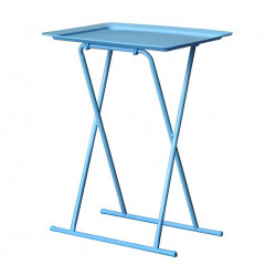 Foldable snack tray table in different colors