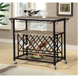 Wine Bar Cart